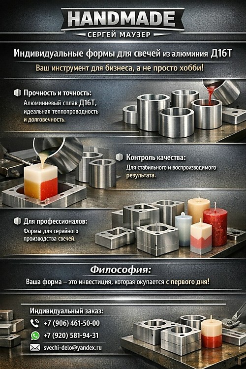 Трендовые свечи 2026: от эскиза до серийного производства