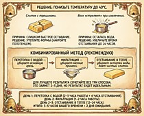 
    Чистый воск без осадка: как перетопить воск и огарки дома
  
